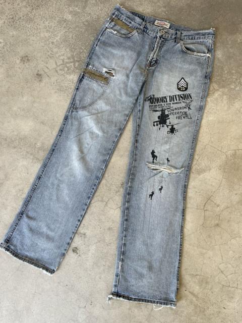 Other Designers Japanese Brand × Vintage - Japanese Brand Pants Military Patches