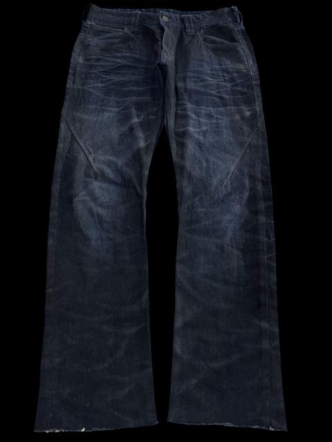 Vintage - 💥Flare💥90s Style Japanese Claw Washed Distressed Insane Jean