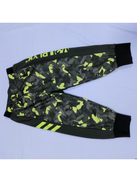 Adidas Camo Multi Color Quarter Length Track Pants