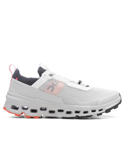 On WOMEN'S CLOUDULTRA 2 - WHITE/WOLF