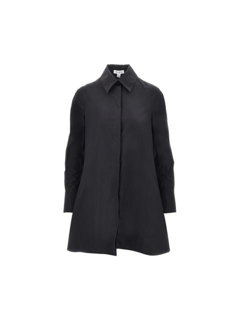 Alaïa Alaia Poplin A-line Mini Dress Black