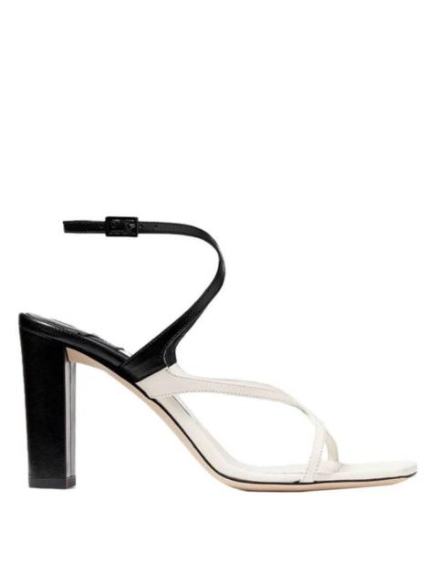 JIMMY CHOO Open Box - Jimmy Choo Azie 85 Nappa Leather Sandals, Brand Size 39 ( US Size 9 )