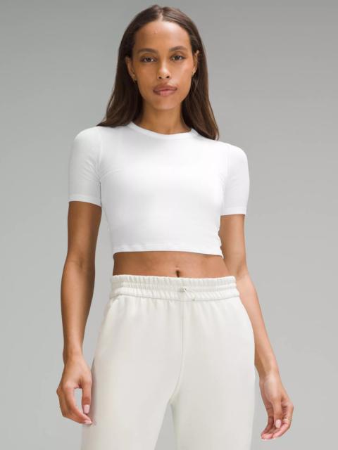 lululemon Hold Tight Straight Hem Cropped T-Shirt