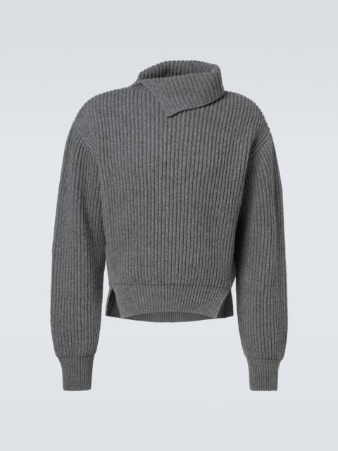 Jil Sander Wool turtleneck sweater
