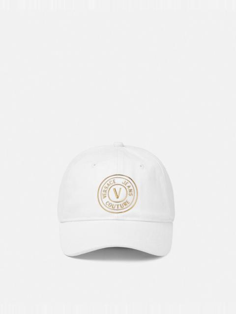 VERSACE JEANS COUTURE V-Emblem Baseball Cap