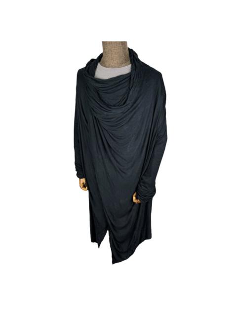 Other Designers If Six Was Nine - ☀️CIVARIZE BLACK RAYON SPIRAL COLLAR CARDIGAN JACKET