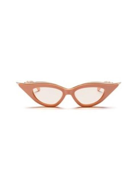 Valentino Valentino V - GOLDCUT - II Nude Anti Reflective Cat Eye Ladies Sunglasses VLS-114 C 49