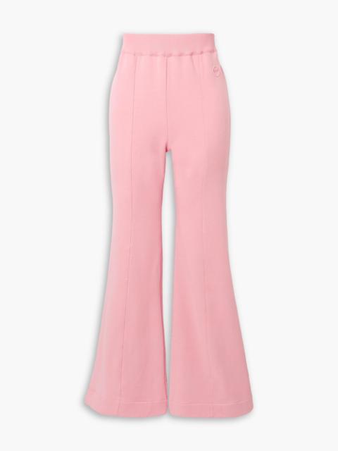 Other Designers Free To French cotton-terry flared pants