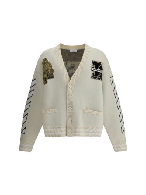 Off-White Off-White Men Moon Vars Knit Cardigan