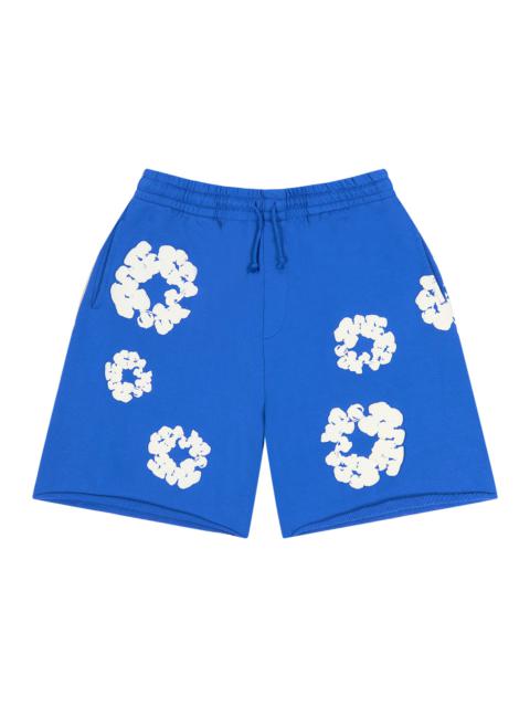 DENIM TEARS Cotton Wreath Sweatshorts "Blue"