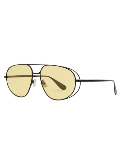 Bottega Veneta Classic Aviator-style Sunglasses