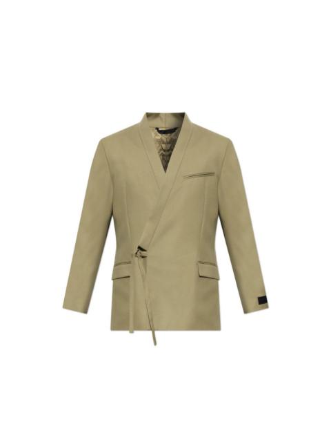 KENZO KENZO Green Wool Single Vent Blazer New & Authentic (Men's s