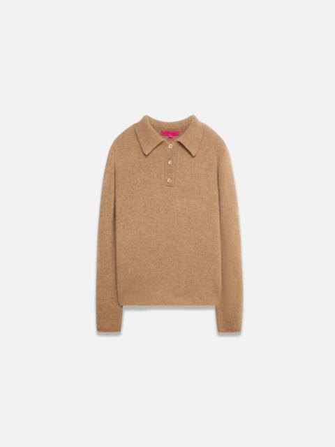 The Elder Statesman WOMEN'S FITTED POLO