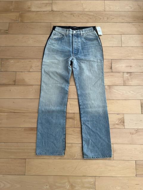 AMIRI NWT - Amiri Leather and Denim Jeans