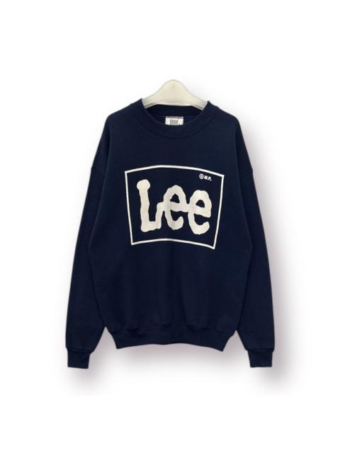 Other Designers 🔥 VINTAGE 90's LEE MADE IN USA iCONIC LOGO SWEATSHIRT - L