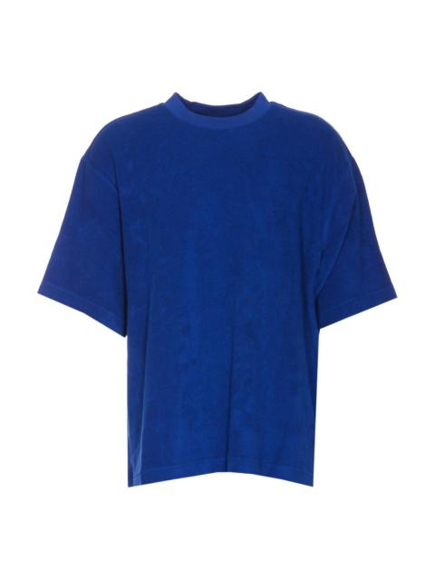 Burberry Ekd-motif Crewneck Towelling T-shirt