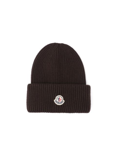 Moncler VIRGIN WOOL AND CASHMERE BEANIE