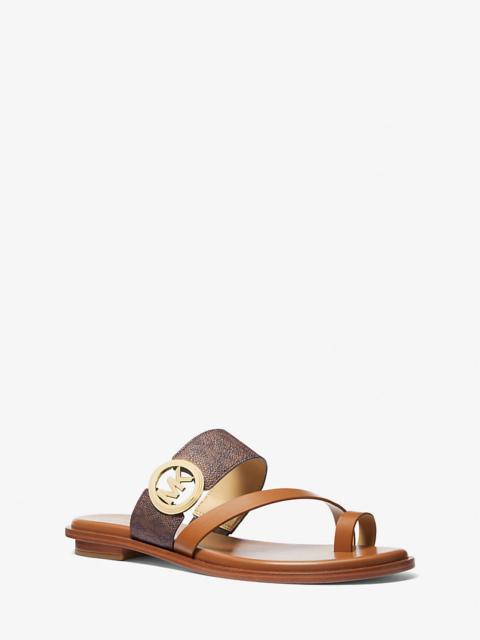 MICHAEL KORS Vera Signature Logo Sandal