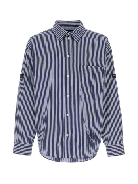 BALENCIAGA Embroidered poplin shirt