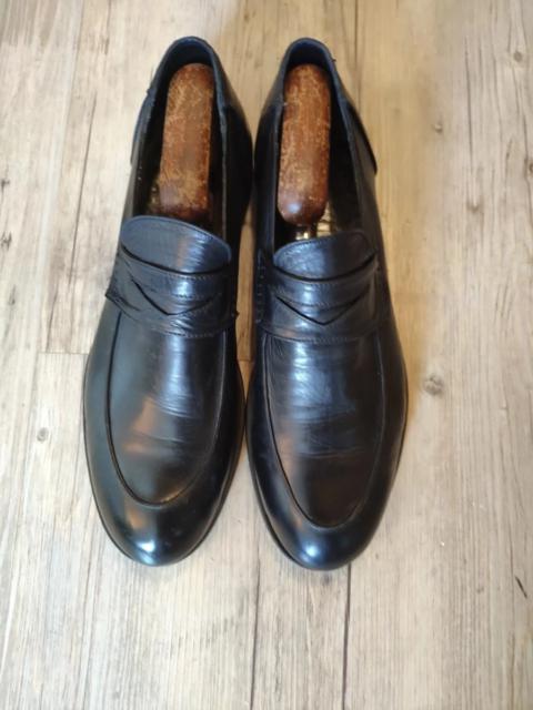 Other Designers Rocco P. - Black calfskin loafers.Like Gucci or Berluti