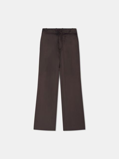 AERON MAROON
Wide-leg corduroy pants