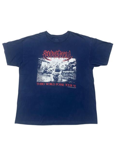 Other Designers Vintage Y2K Sepultura 'Third World Posse Tour 92