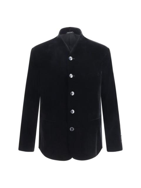GIORGIO ARMANI Giorgio Armani Blazer One Shot Stretch Velvet Black