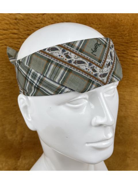 Other Designers Vintage - YSL bandana handkerchief neckerchief scarf