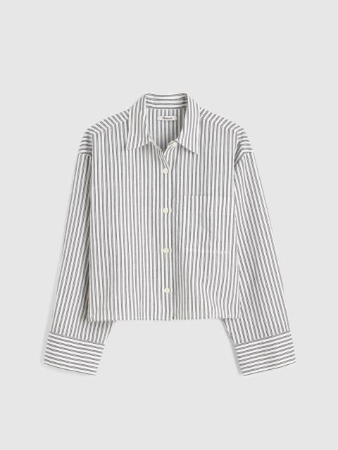 Madewell Straight-Hem Shirt in Linen
