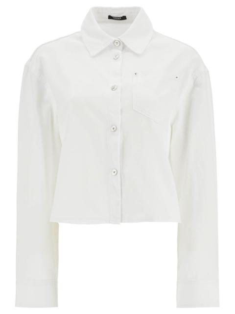 VERSACE Versace short boxy shirt