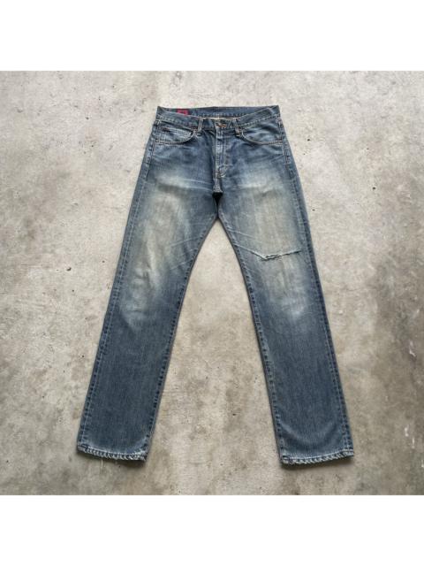Other Designers Vintage Edwin 503 Regular Distressed Jeans Faded Denim Pants