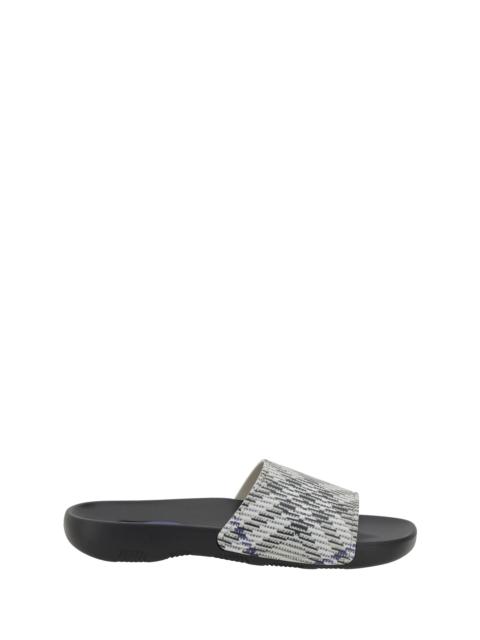 Burberry Men Archivio Check Slides