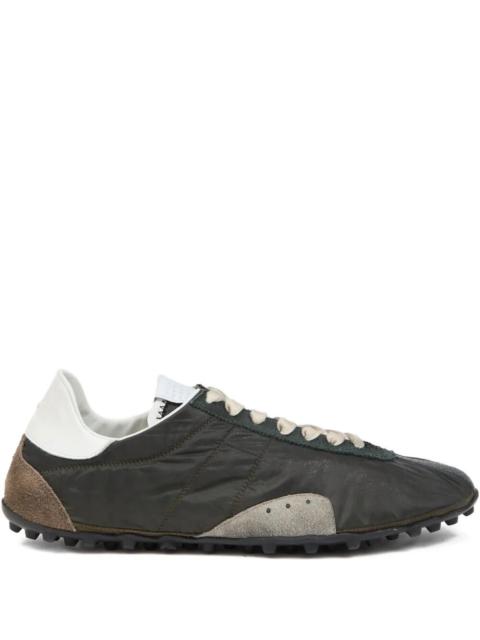 Maison Margiela Nylon And Suede Sprinters Sneakers Women