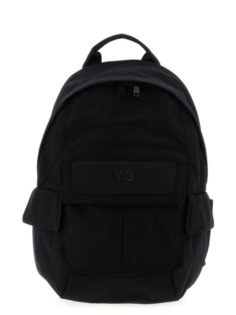 Y-3 Small logo pocket backpack