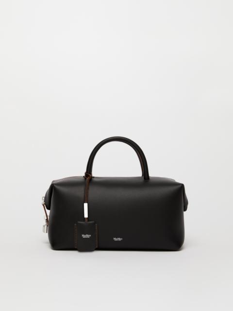 Max Mara HOLDALLM Medium natural leather bowler bag