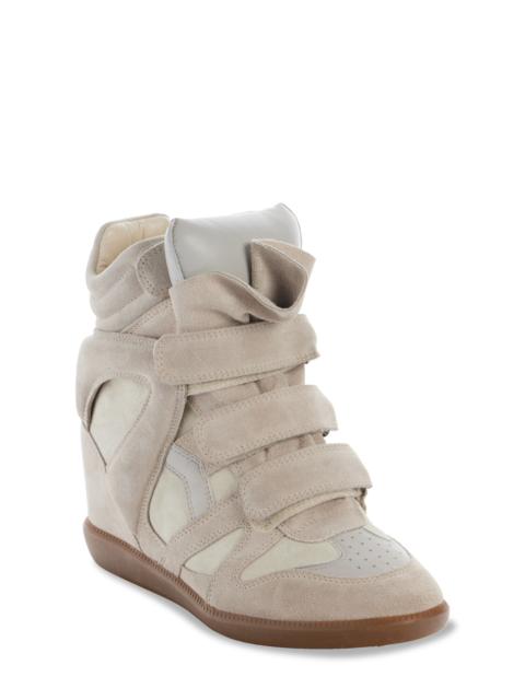 Isabel Marant Isabel Marant Bekett Hidden Wedge High Top Sneaker in Ecru at Nordstrom