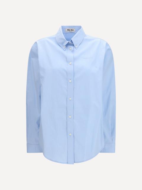 Miu Miu Embroidered Shirt