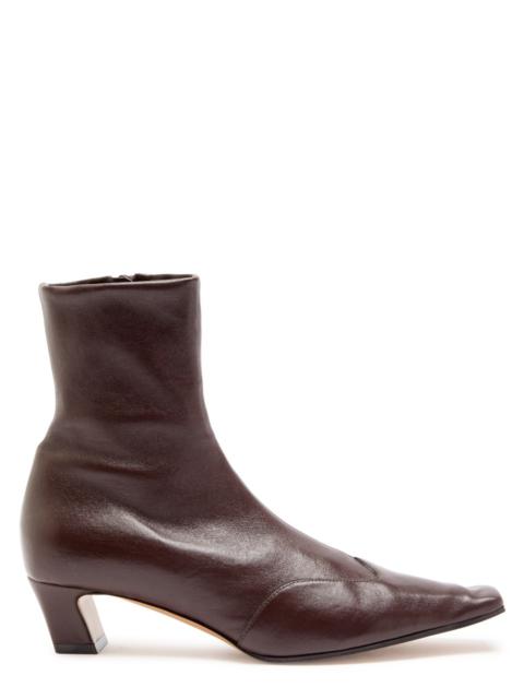 KHAITE Khaite Nevada 40 Leather Ankle Boots