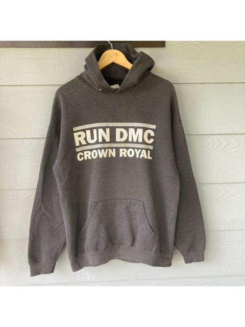 Other Designers Band Tees - Vintage Run DMC Crown Royal Grey Hoodie Sweatshirt