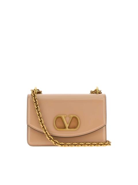Valentino Valentino Garavani Skin Pink Leather Small Vain Shoulder Bag