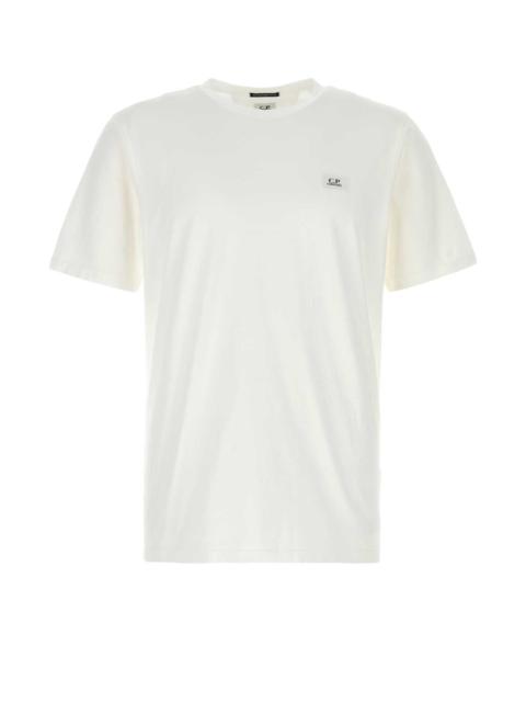 C.P. Company C.P. Company Men White Cotton T-Shirt