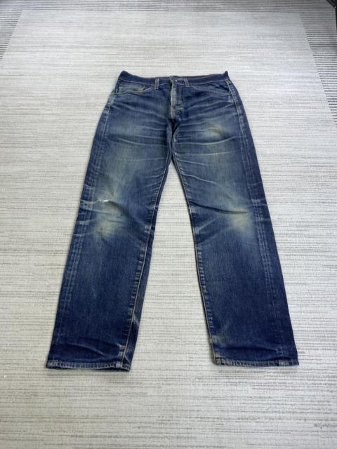 Other Designers Le Grande Bleu (L.G.B.) × Levi's × Vintage - Vintage Levis 505 Distressed Denim Pants
