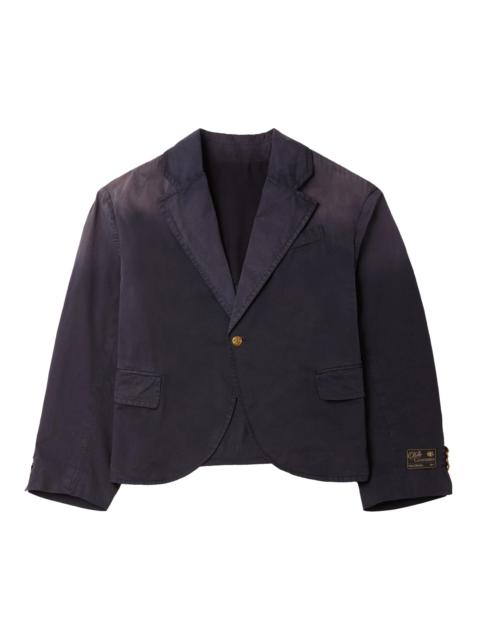 Willy Chavarria Washed Box Cutter Jacket 'Navy'