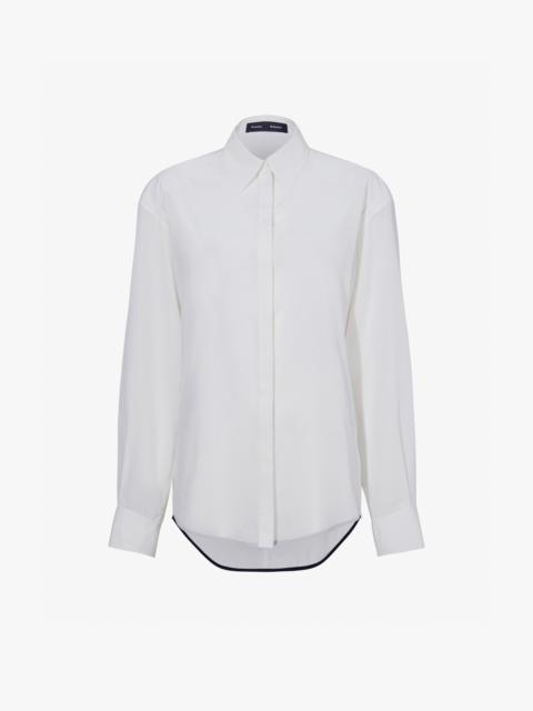 Proenza Schouler Demi Blouse in Stretch Silk Viscose