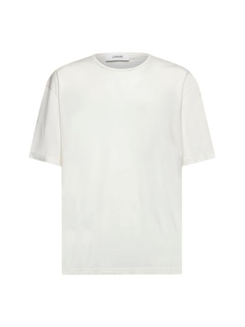 Lemaire Men Chalk Relaxed-Fit T-Shirt