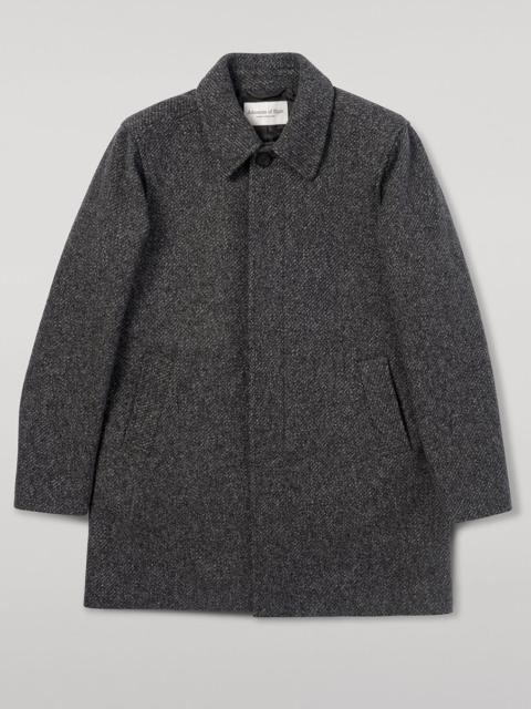 Johnstons of Elgin Wool Grey Car Coat