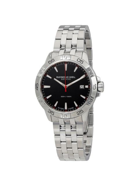 Raymond Weil - Open Box - Raymond Weil Tango Black Dial Men's Watch 8160-ST2-20001