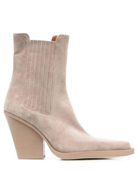 PARIS TEXAS Dallas Boot in Koala Suede
