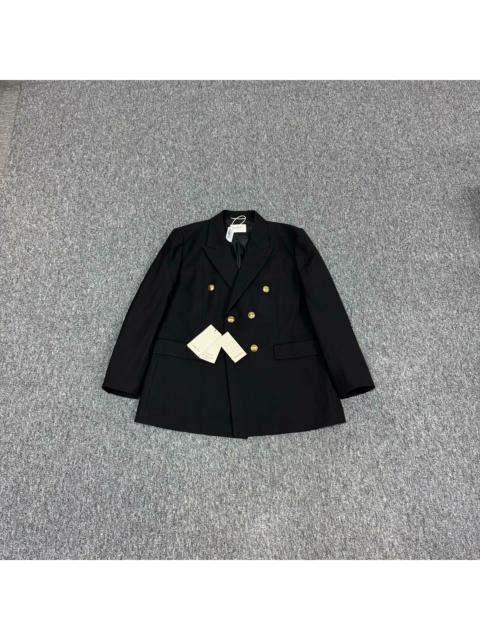 SAINT LAURENT Saint Laurent Gold Double Breasted Suit