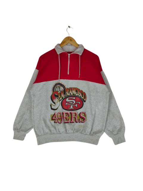 Other Designers Vintage 49ERS SAN FRANCISCO NFL Rugby Team Logo Sweatshirt
